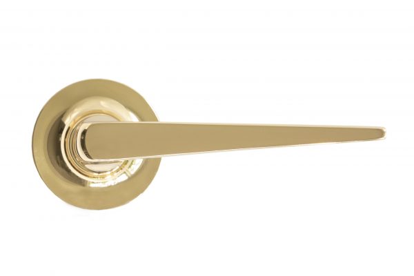 Vica Lever Unlacquered Brass | Vica by Annabelle Selldorf