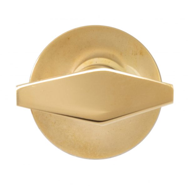 Vica Thumbturn Unlacquered Brass | Vica by Annabelle Selldorf