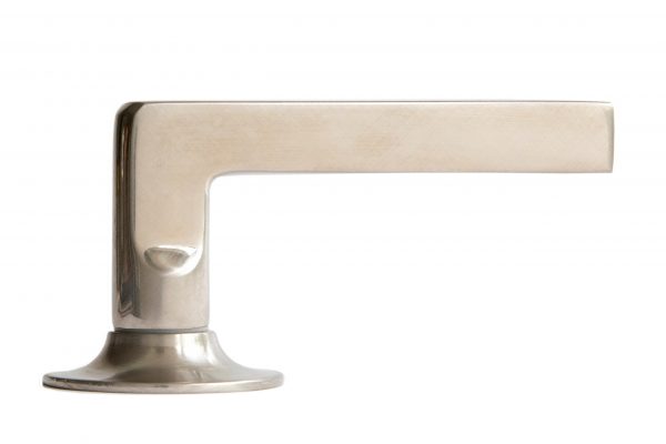Vica Lever Burnished Nickel | Vica by Annabelle Selldorf